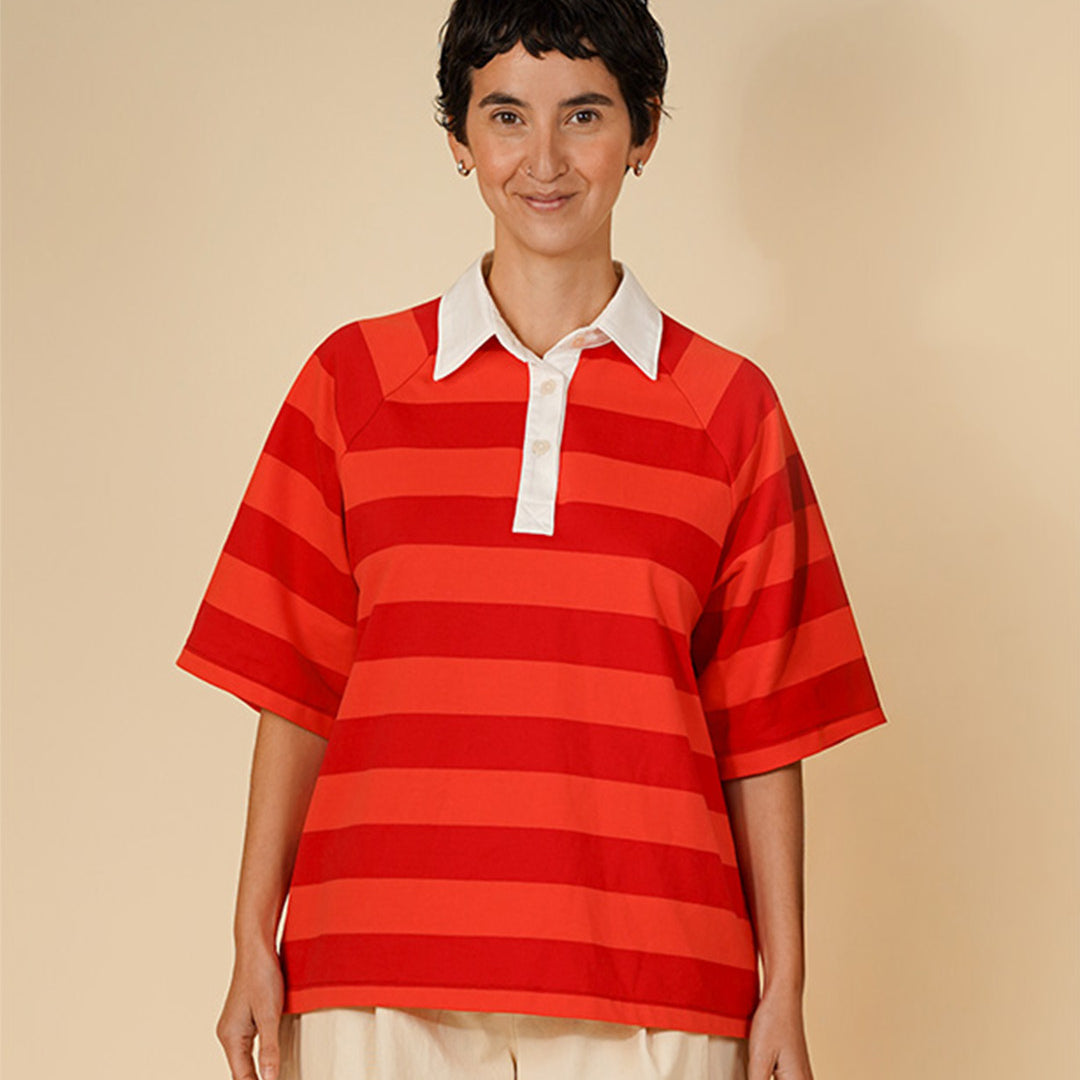 Womens' Rugby Shirt sewing pattern