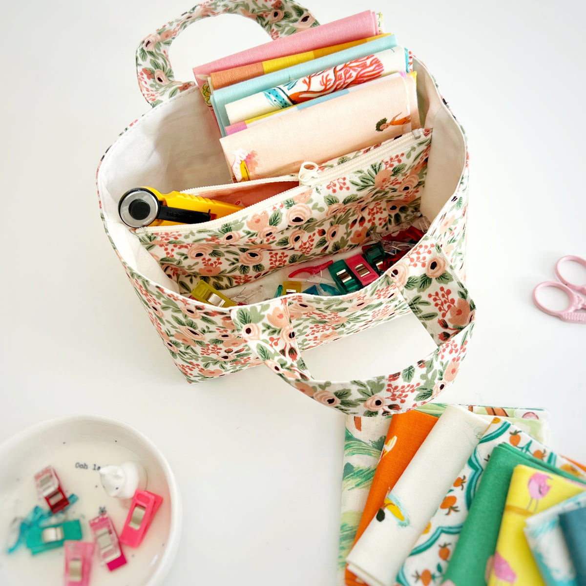 Zip Divide it! Basket pattern