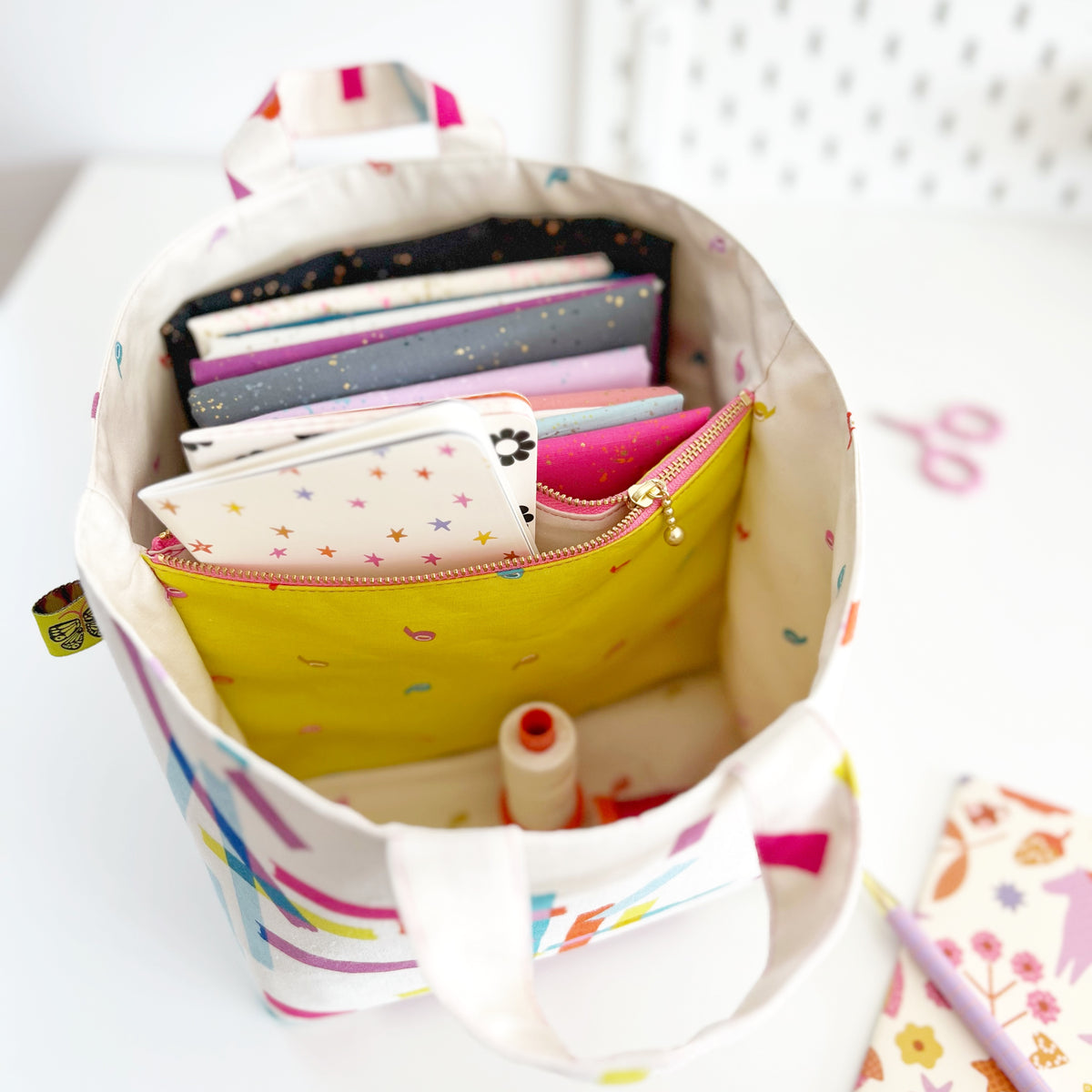 Zip Divide it! Basket pattern