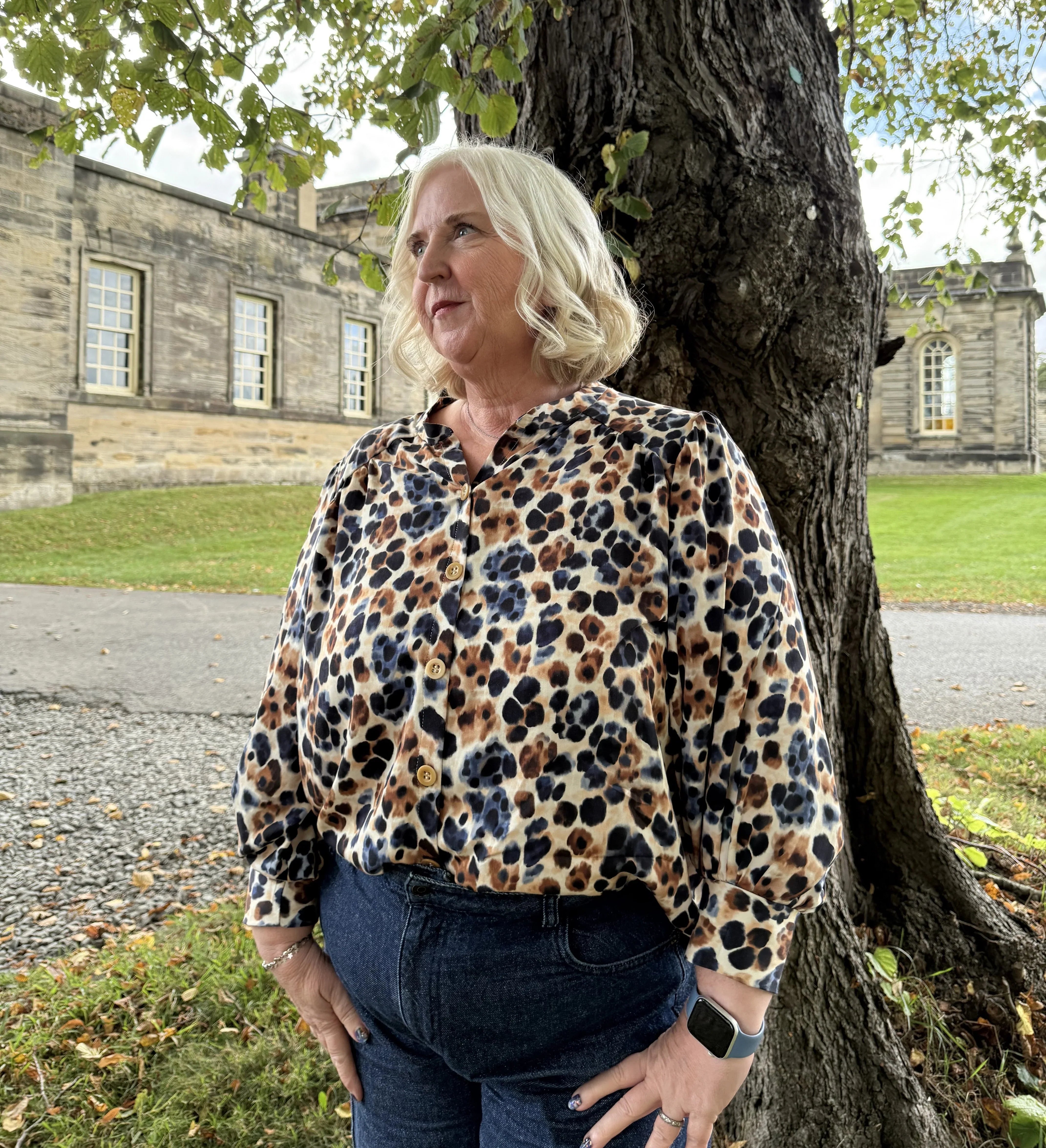 Creating a stunning  Atelier Jupe Alexa Blouse - Alison @sewlikedotty