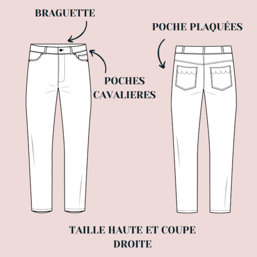 HOT Taille Pantalon Femme Jean Differente Coupe Jean