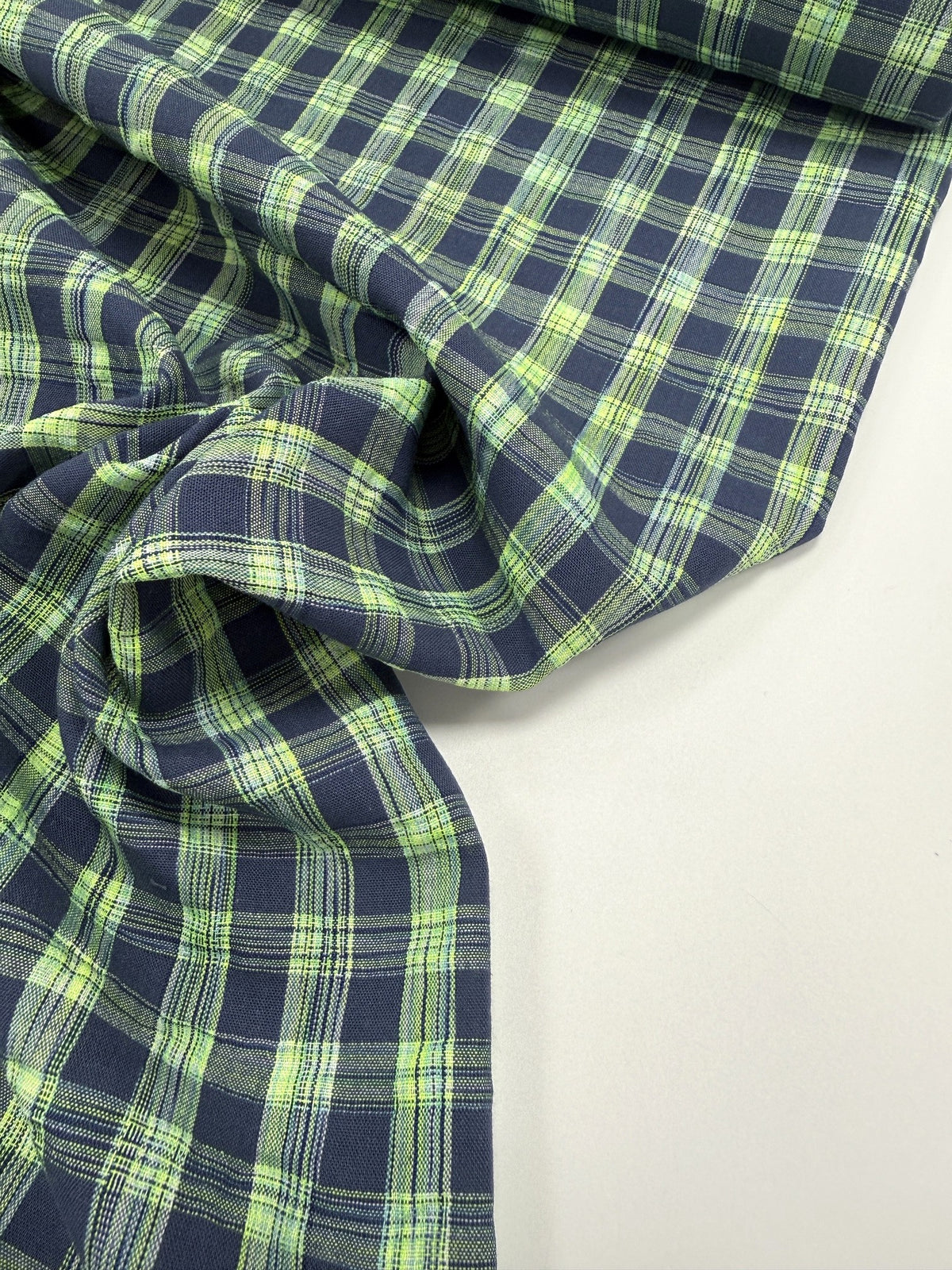 Ric Rac Purse Pattern Wander Check | Electric Lime – BeyondThePinkDoor