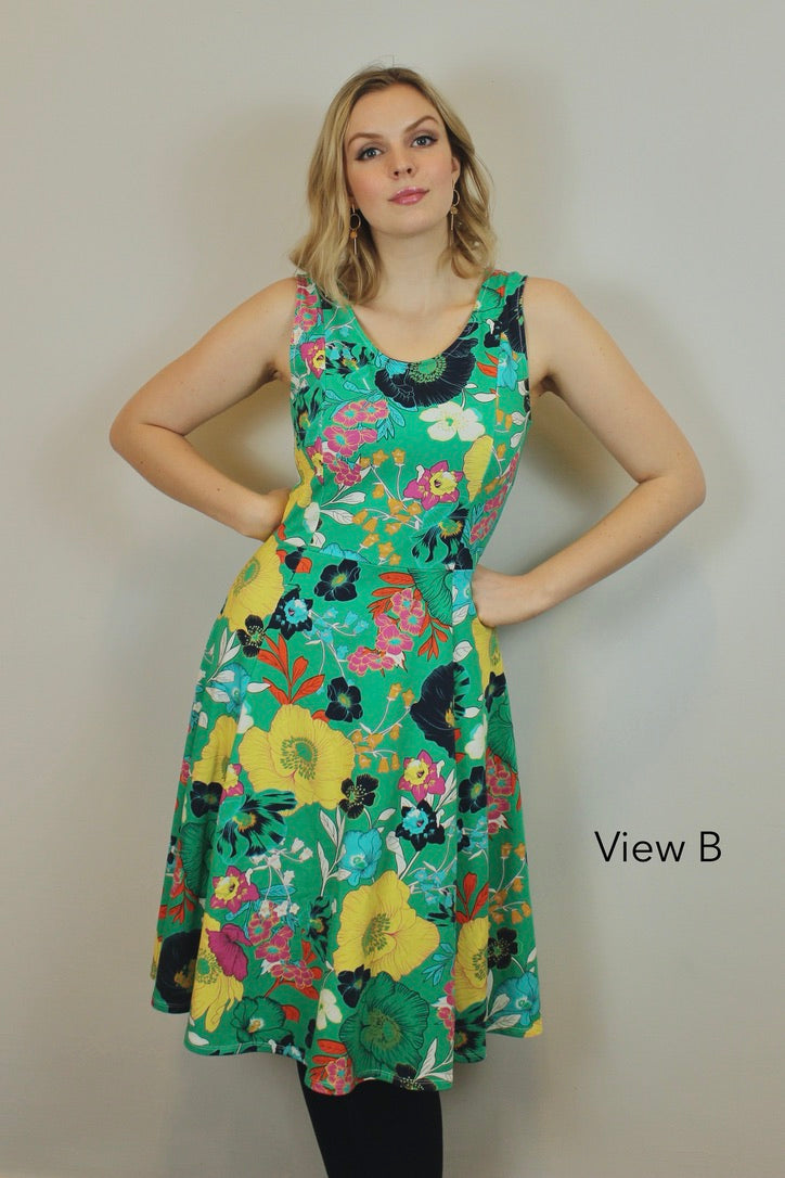 Idun jersey dress - PDF pattern - Ploen Patterns