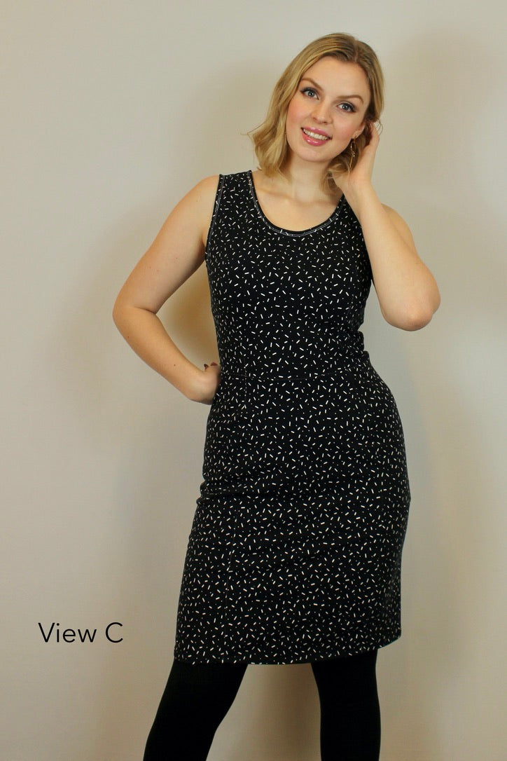 Idun jersey dress - PDF pattern - Ploen Patterns