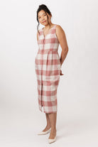 ASTERI button down dress & vest