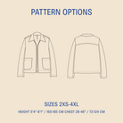 Bear jacket sewing pattern Wardrobe By Me