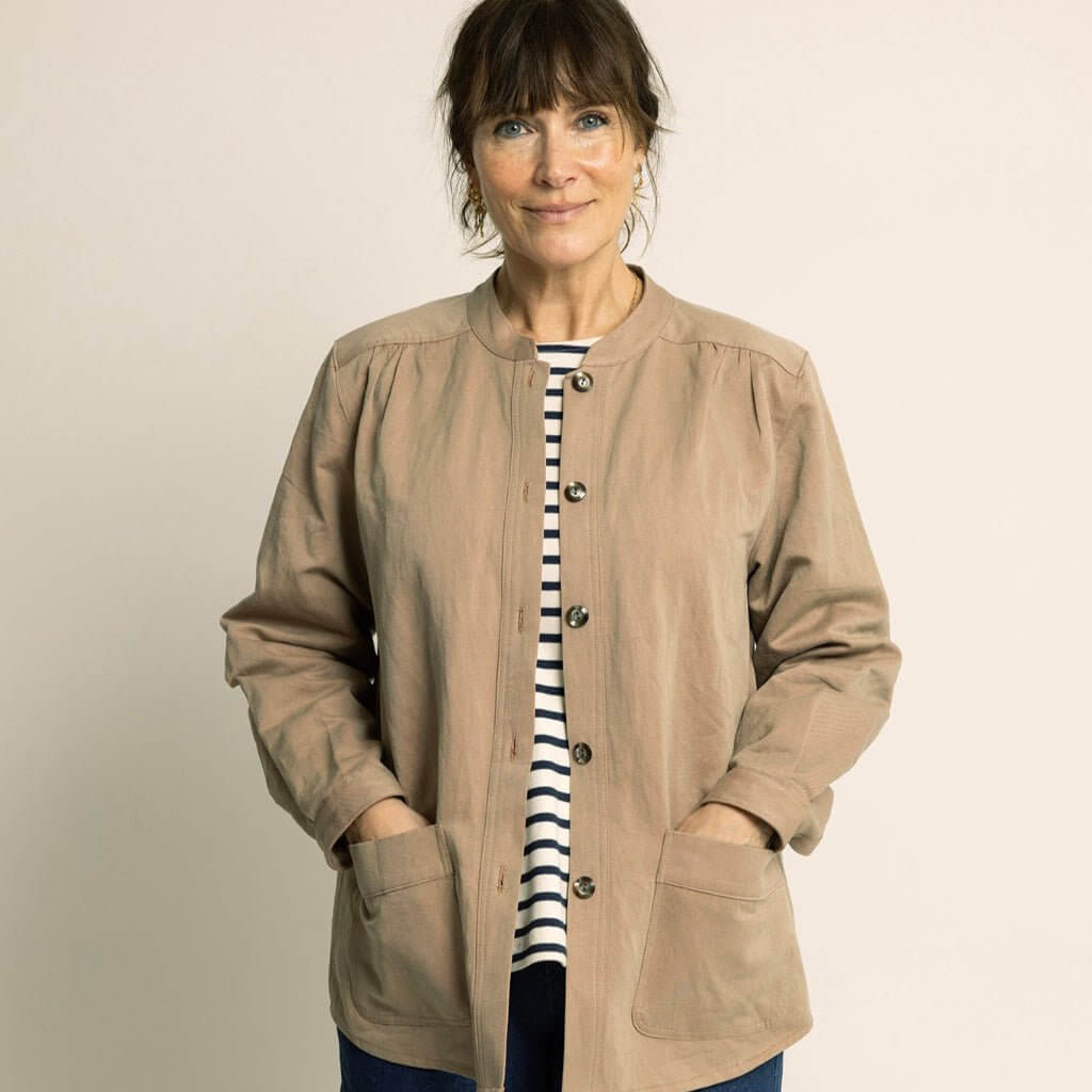 Boatneck Blouse sewing pattern Wardrobe By Me