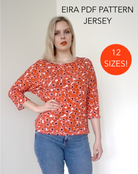 Eira top PDF Pattern - Ploen Patterns