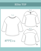 Eira top PDF Pattern - Ploen Patterns