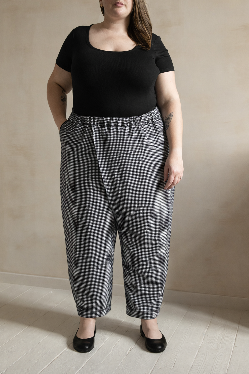 Pantalon asymétrique Elvis