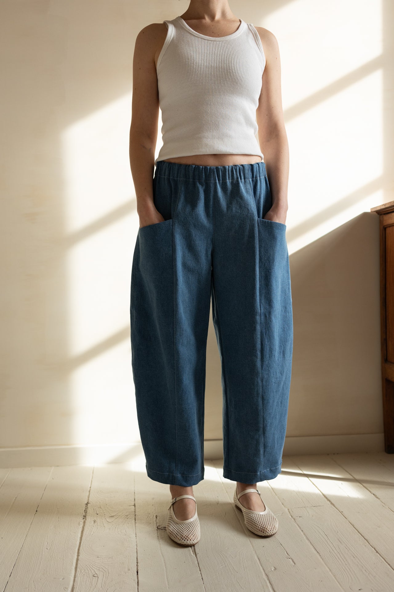 Pantalon barrel Emile