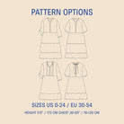 Freedom dress sewing pattern Wardrobe By Me