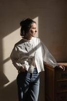 Blouse plissée Henriette
