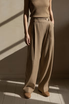 Pantalon tailleur portefeuille Hugo