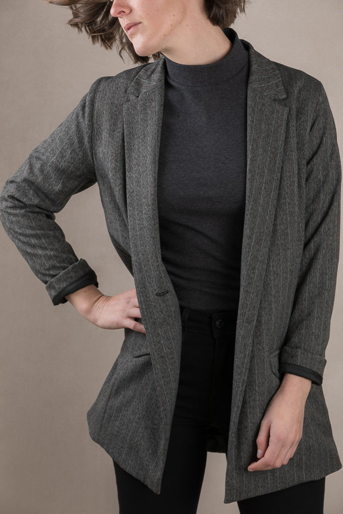 Joe relaxed fit blazer | Ready To Sew | Pdf Pattern – BeyondThePinkDoor