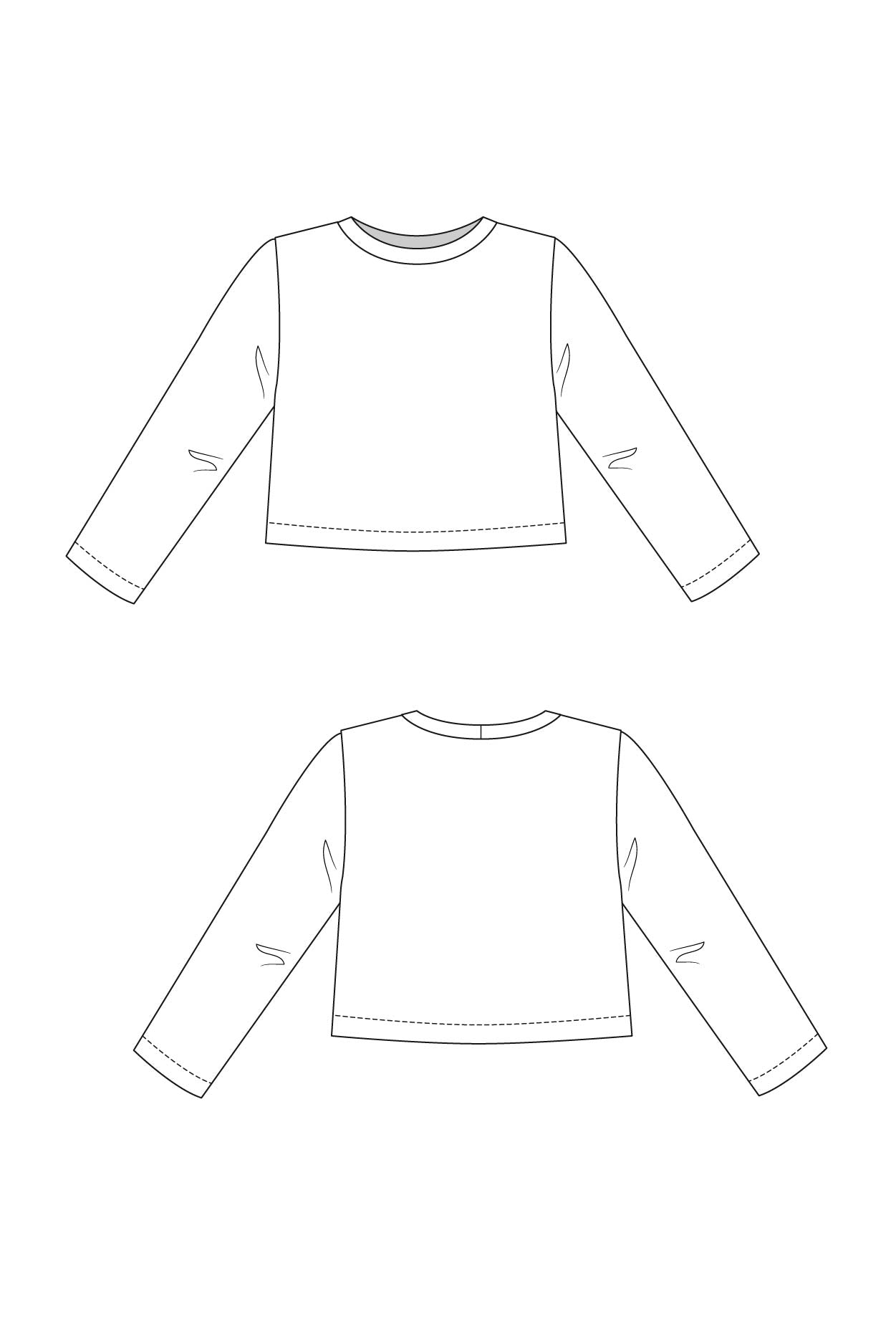 INARI dress & crop tee