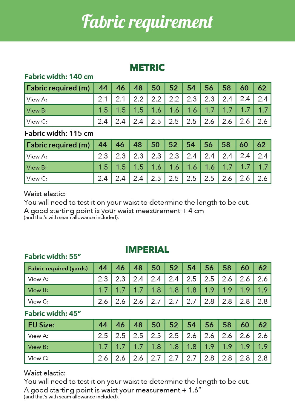 Jorun leggings PDF Pattern