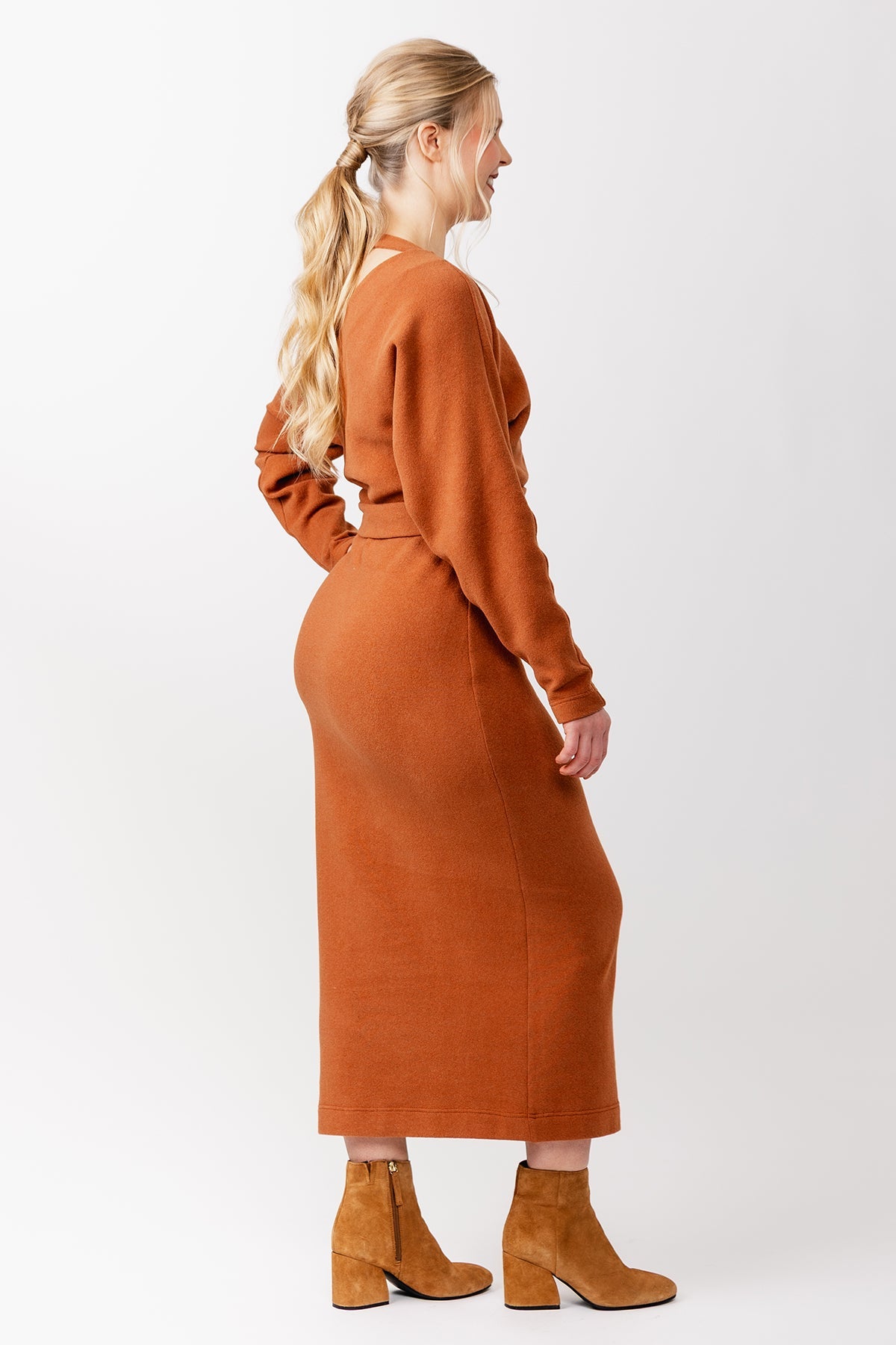 KAJO batwing wrap sweater & dress