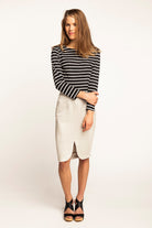 KANERVA button-back tee