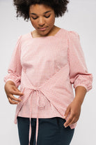 Puff sleeve blouse sewing pattern