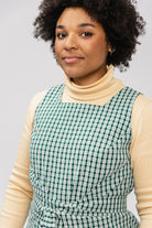 Sleeveless wrap dress sewing pattern