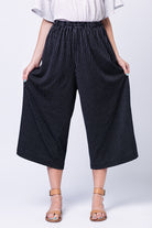 NINNI elastic waist culottes