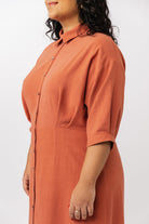 Pleated half sleeves sewing pattern