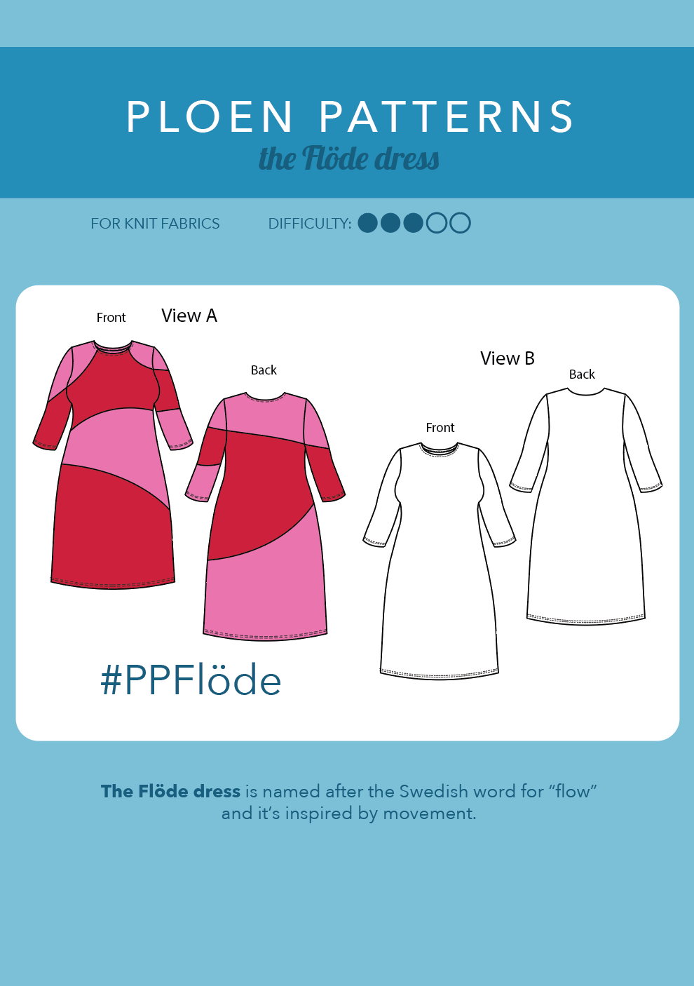 Flöde Dress PDF pattern