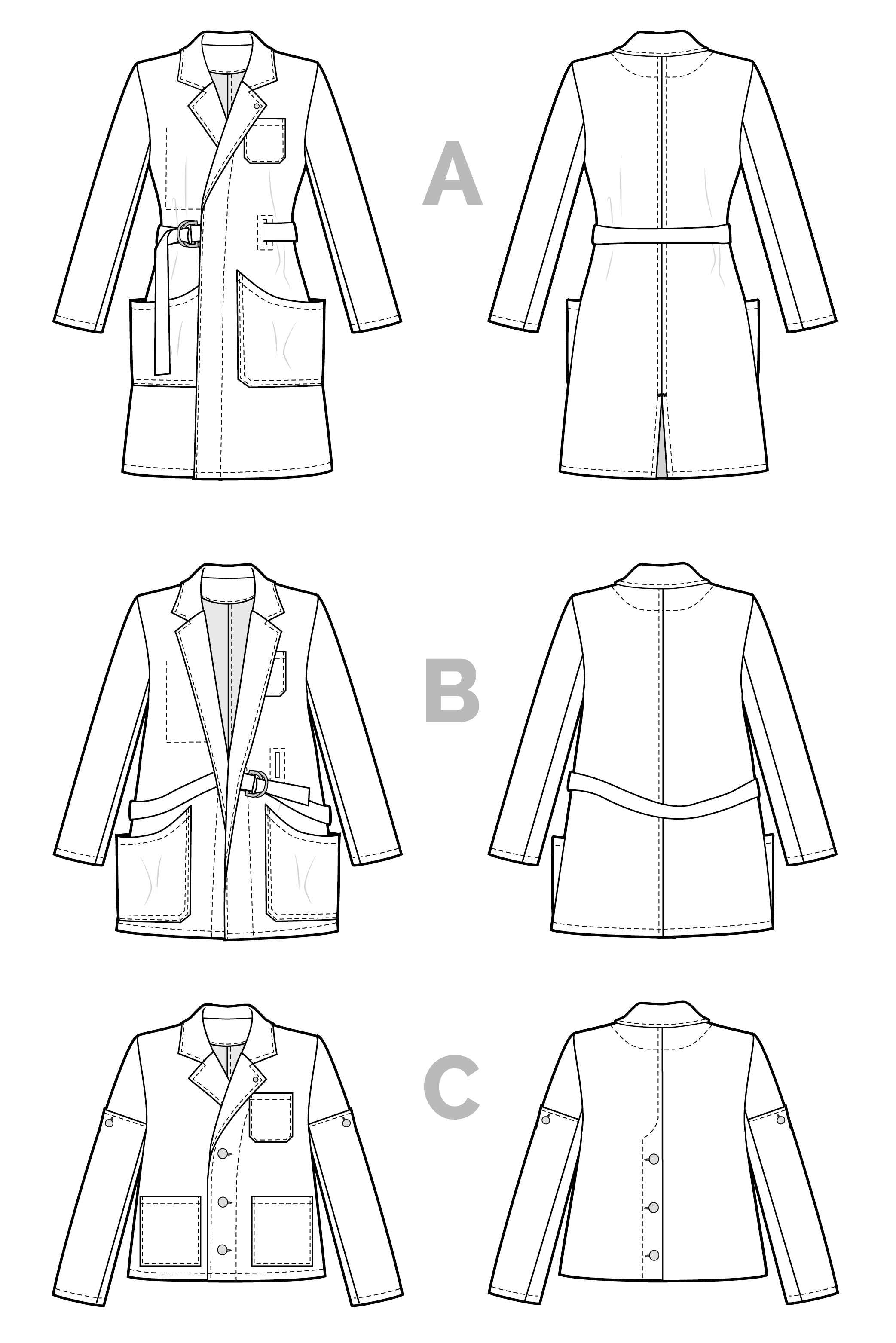 Sienna Maker Jacket Pattern