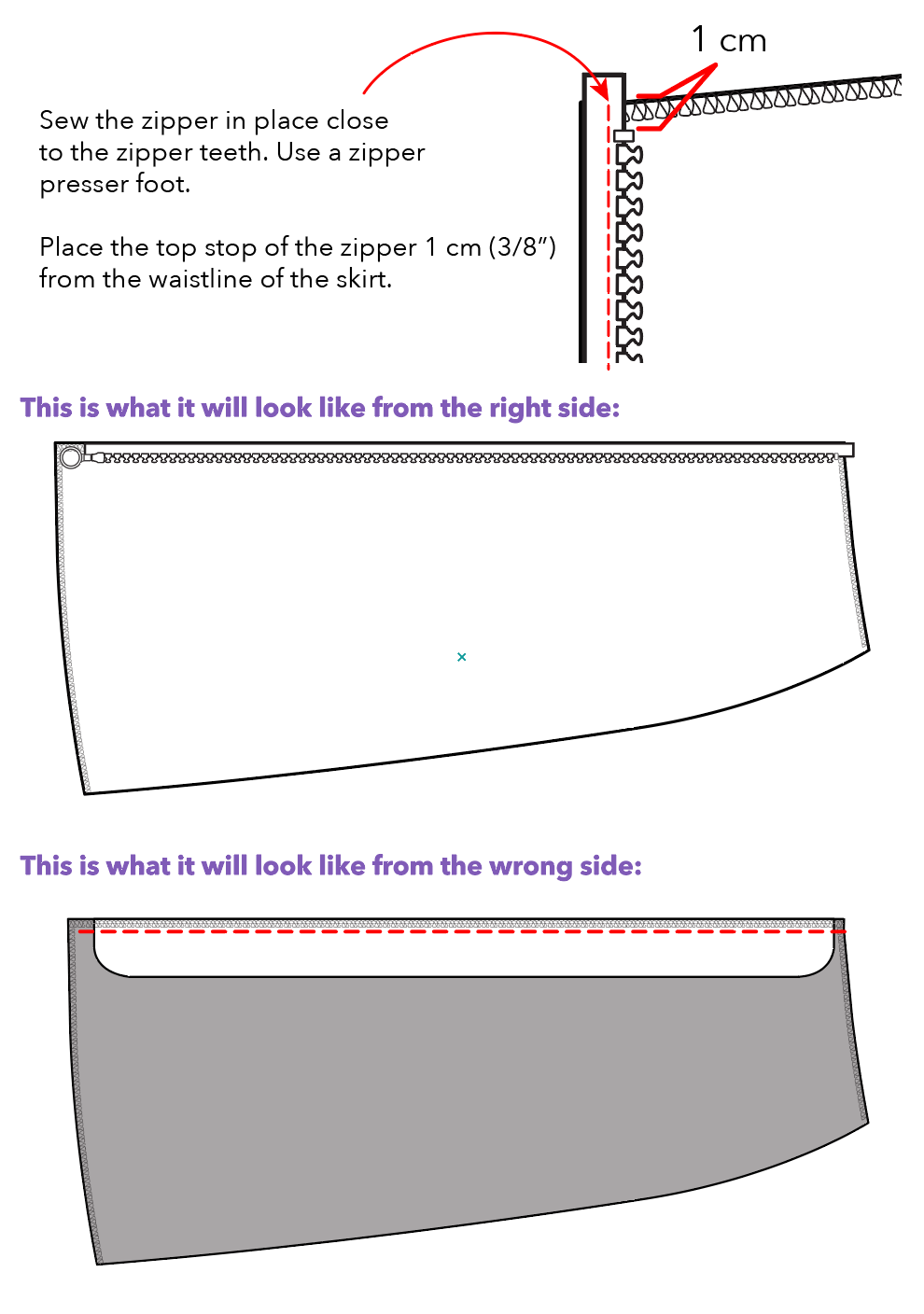 Silje Skirt PDF Pattern