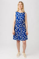 Knee-length dress sewing pattern