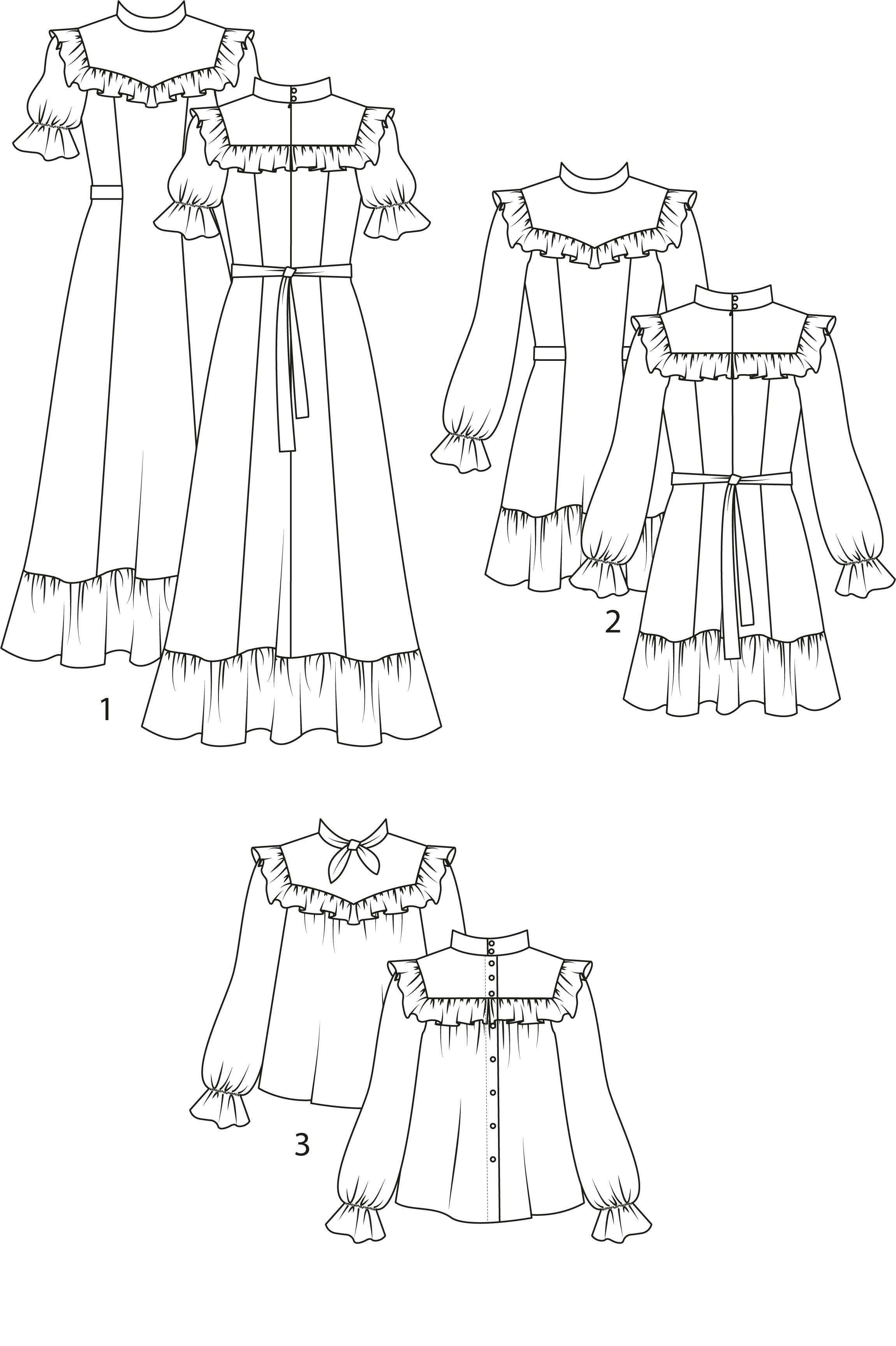 Robe & Blouse Sorolla