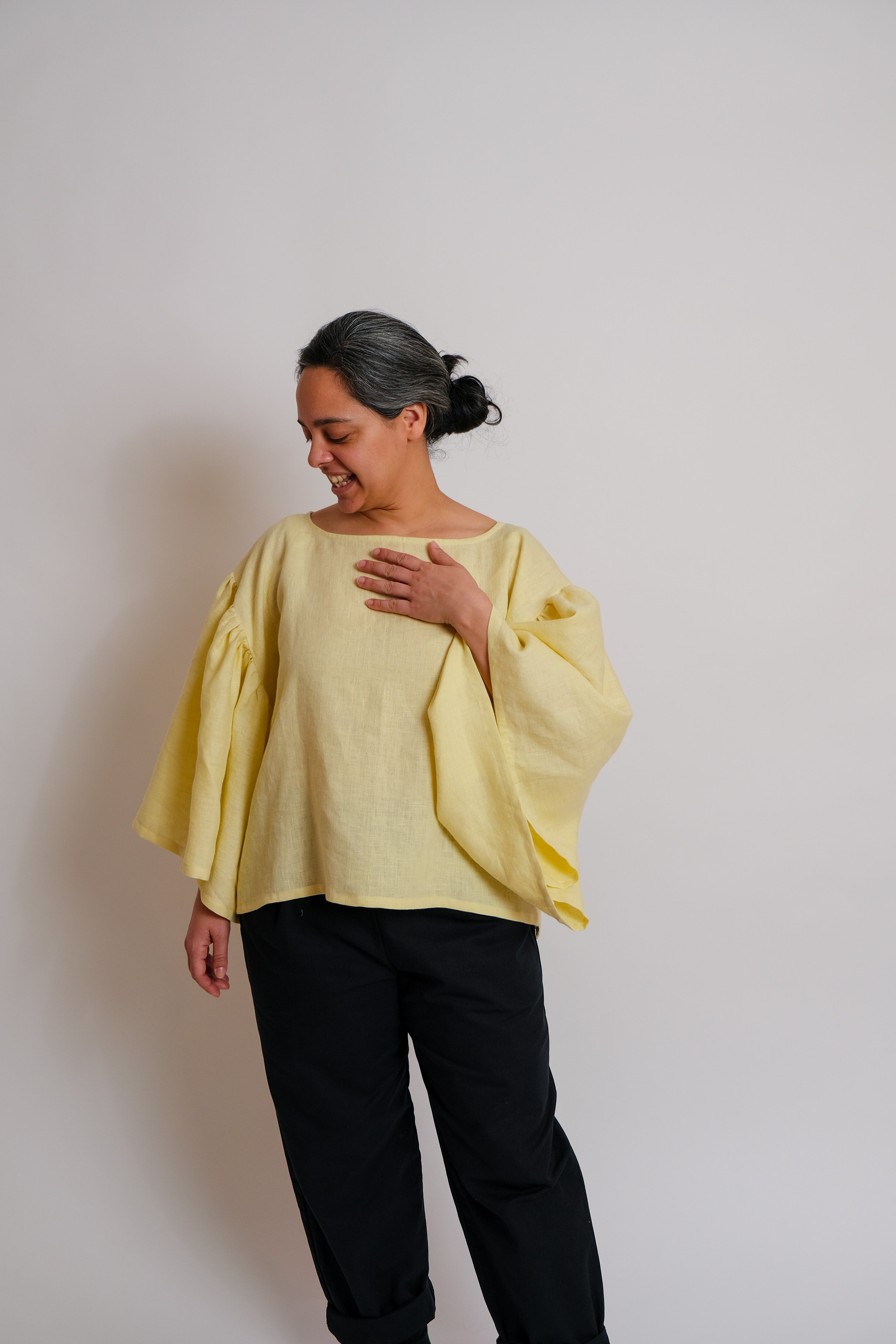 ZW Frill Sleeve Top - PDF Pattern