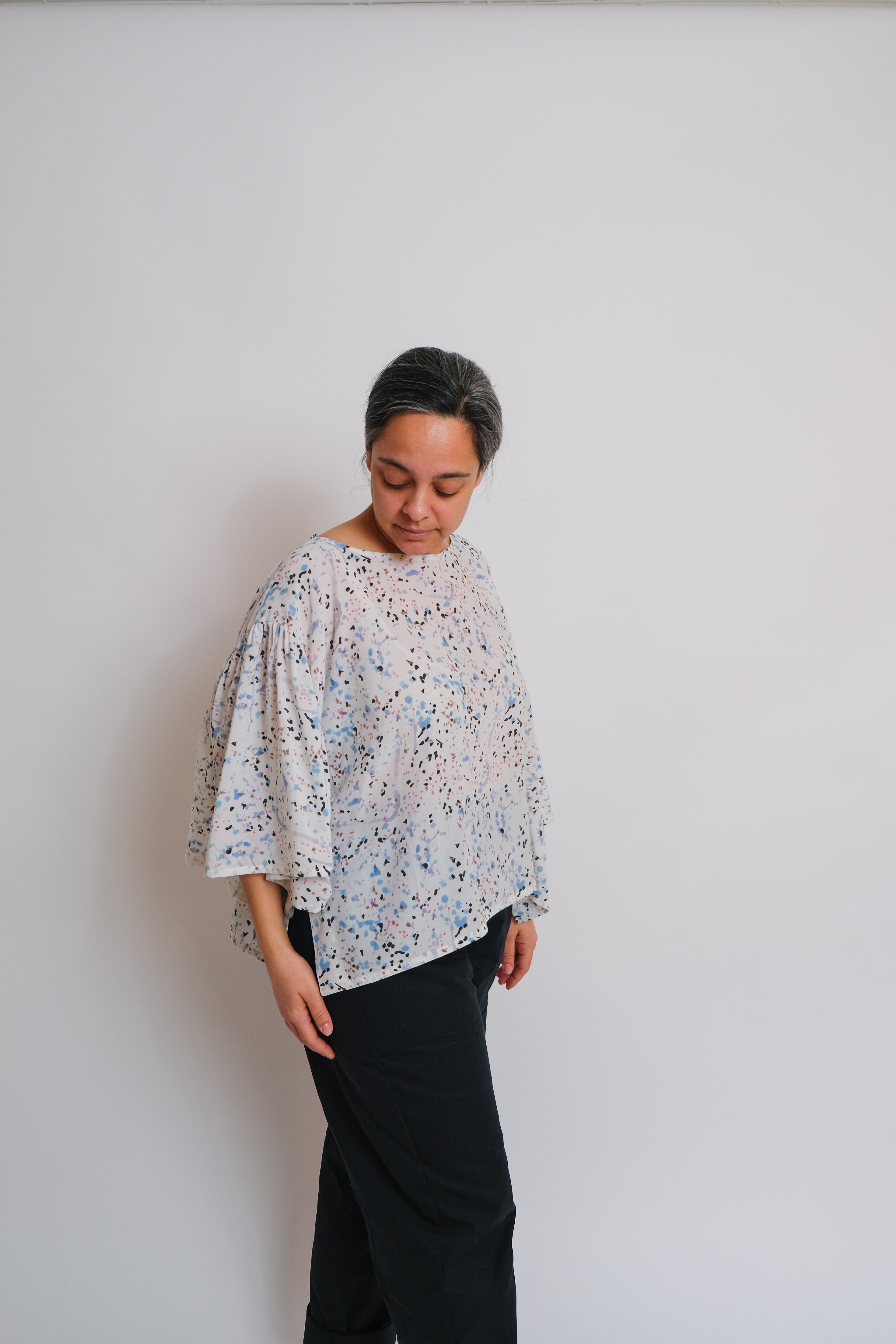 ZW Frill Sleeve Top - PDF Pattern