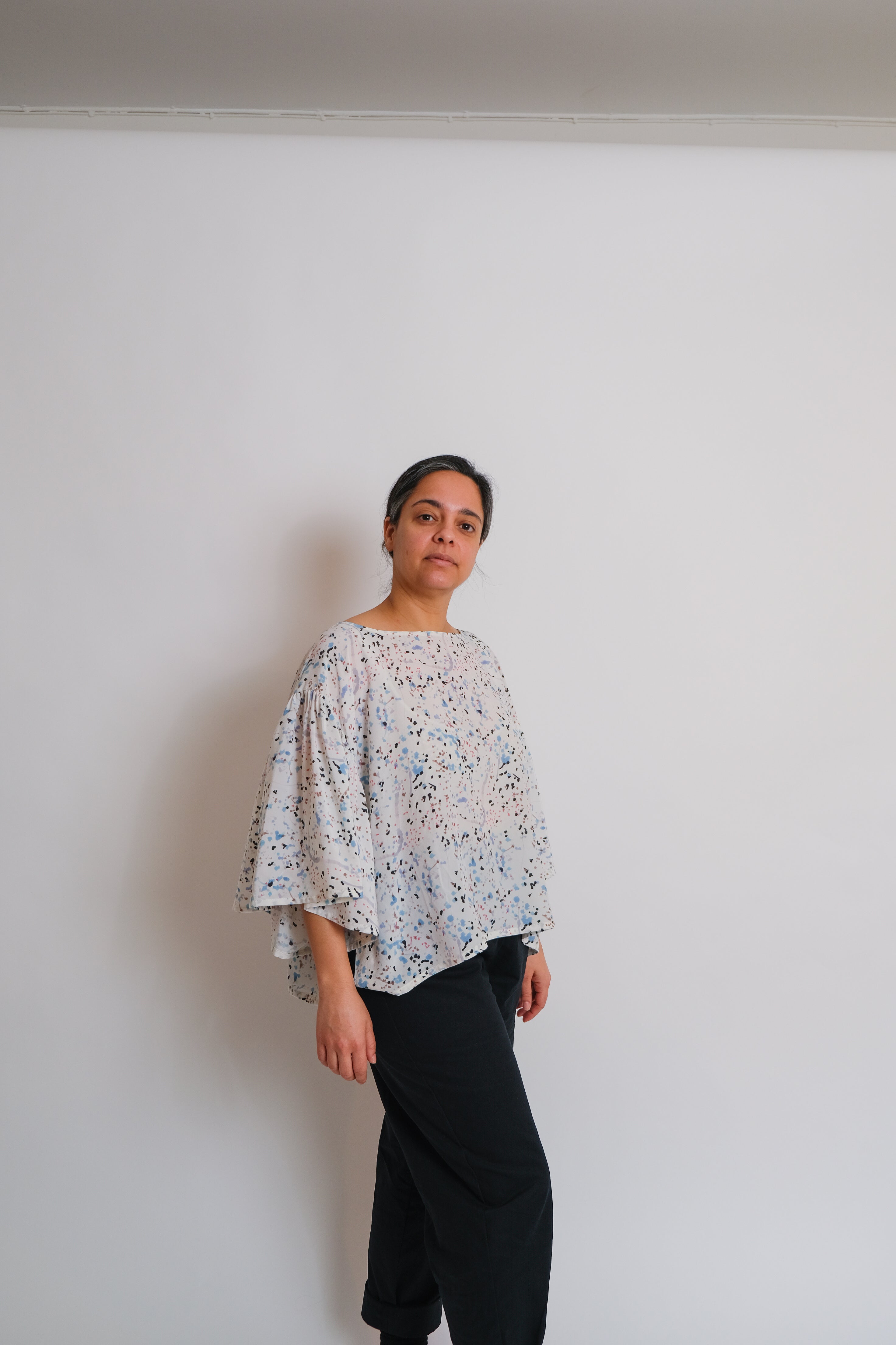 ZW Frill Sleeve Top - PDF Pattern