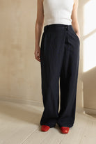 Pantalon tailleur portefeuille Hugo