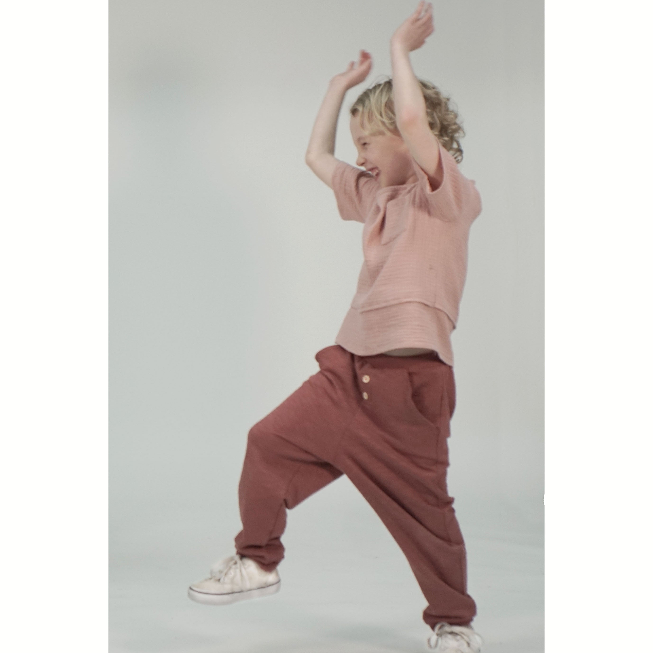Kids Slouch Pant Jogger PDF Sewing Pattern