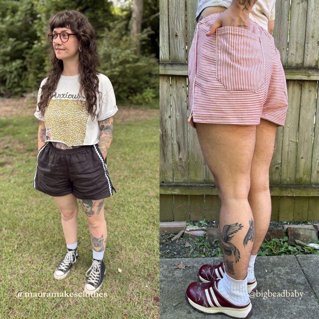 Avenue Shorts Sewing Pattern