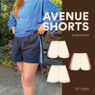 Avenue Shorts Sewing Pattern