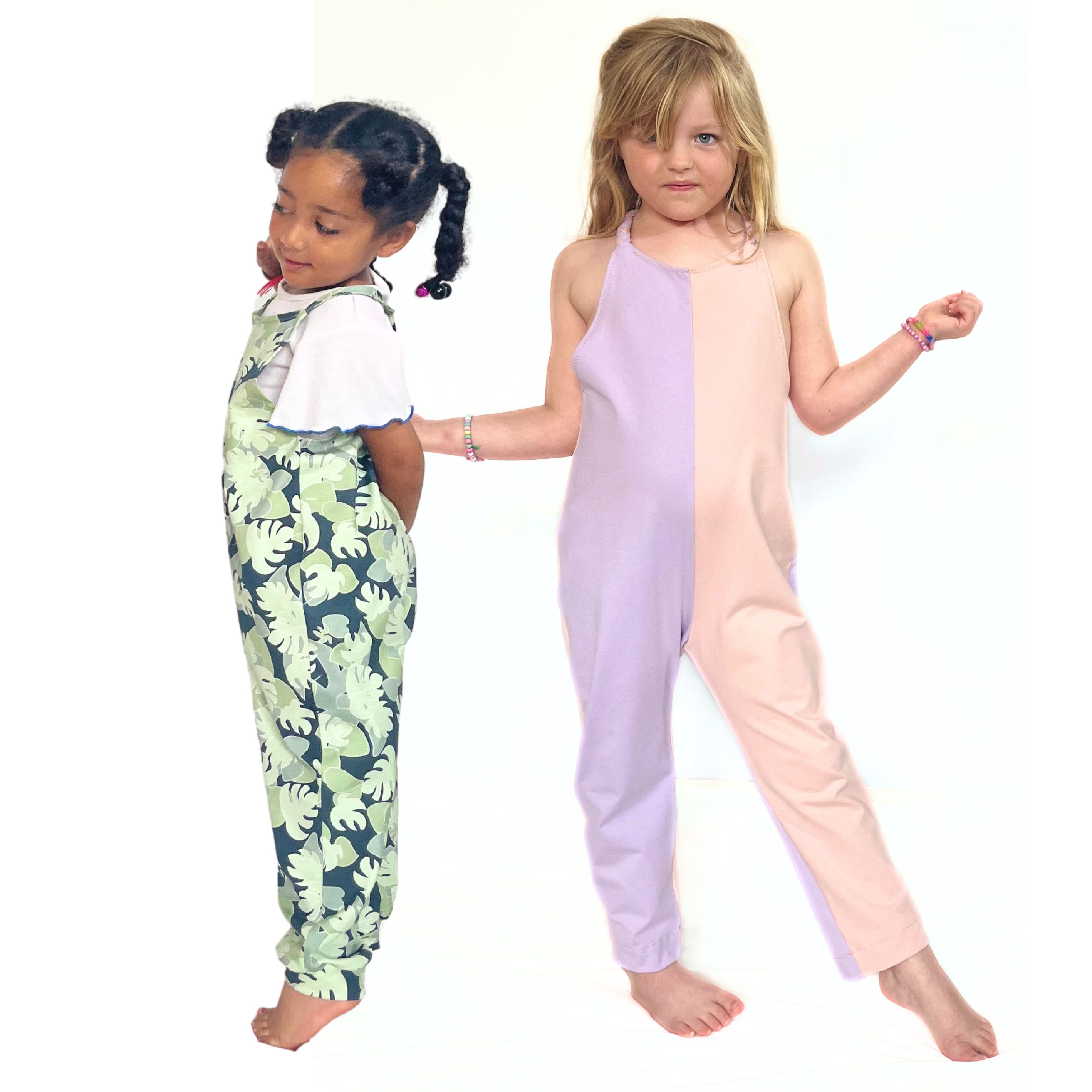 Baby/Toddler Avery Romper Dungaree PDF Sewing Pattern