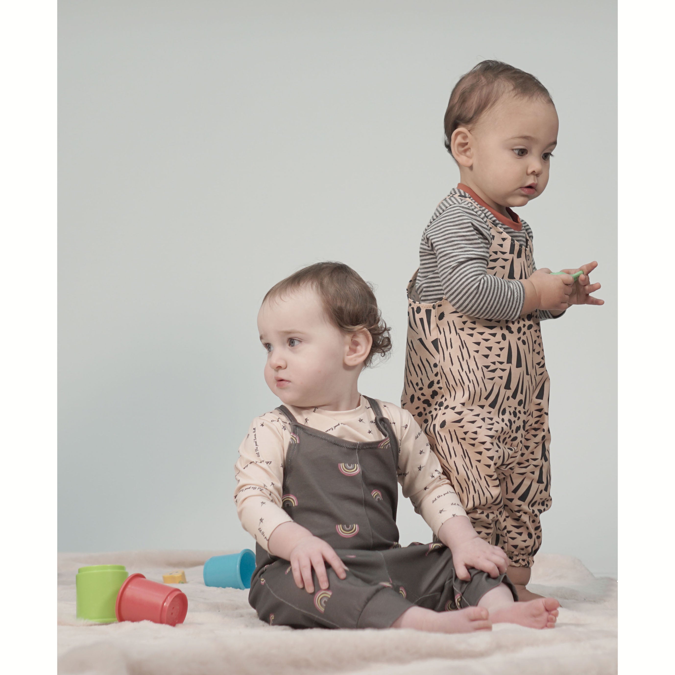 Baby/Toddler Avery Romper Dungaree PDF Sewing Pattern