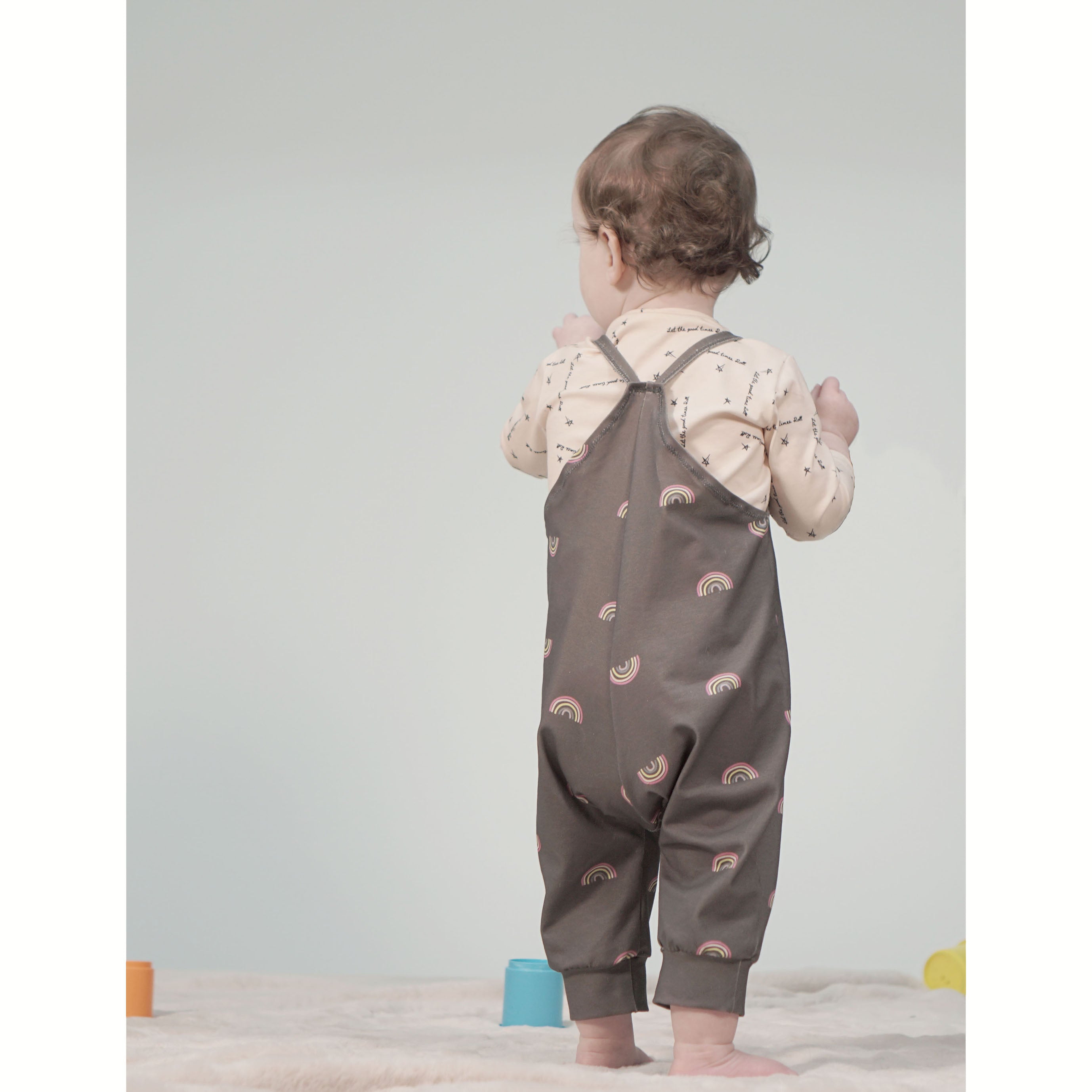 Baby/Toddler Avery Romper Dungaree PDF Sewing Pattern