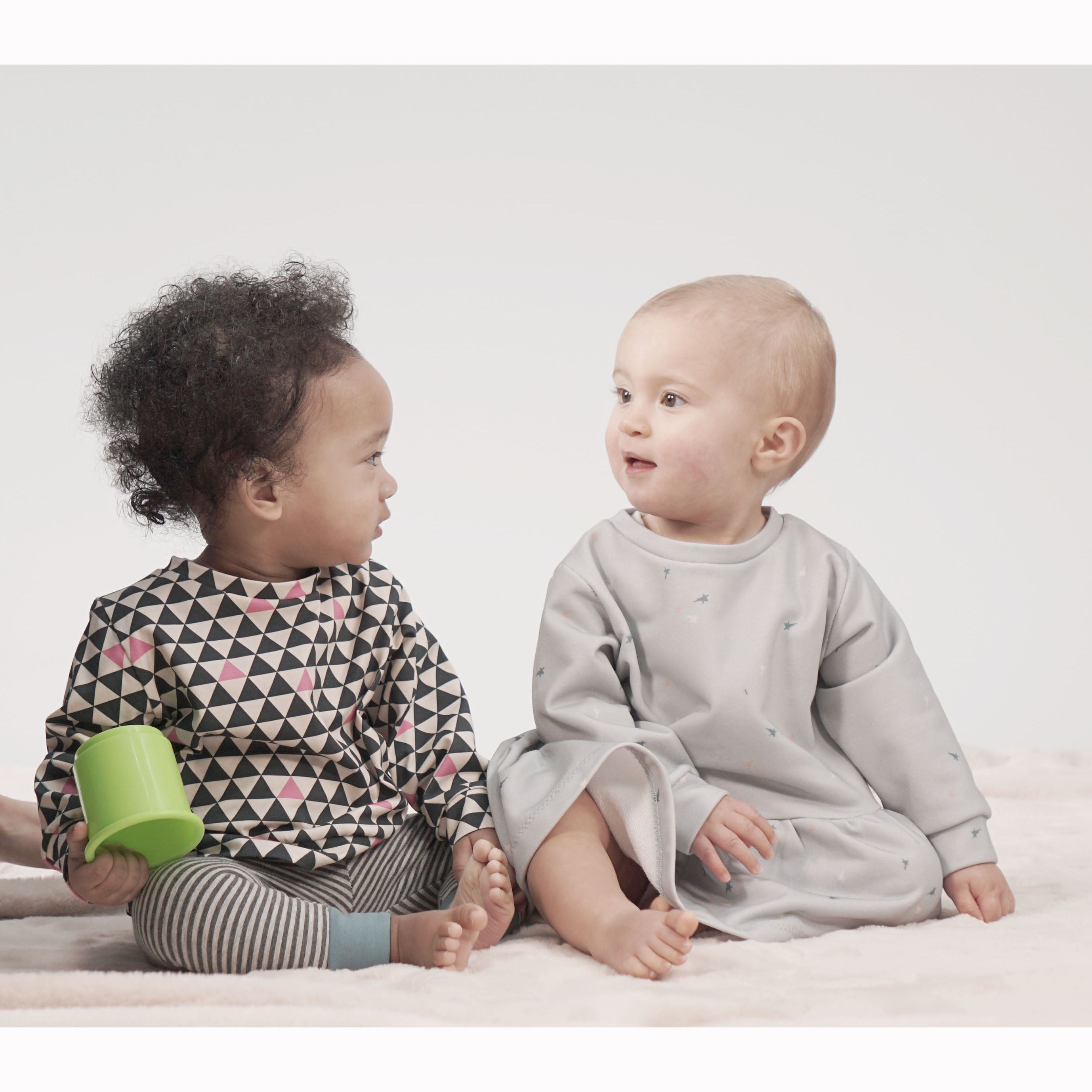 Sparrow - Baby/Toddler Sweatshirt and Dress PDF Sewing Pattern 0-24 months