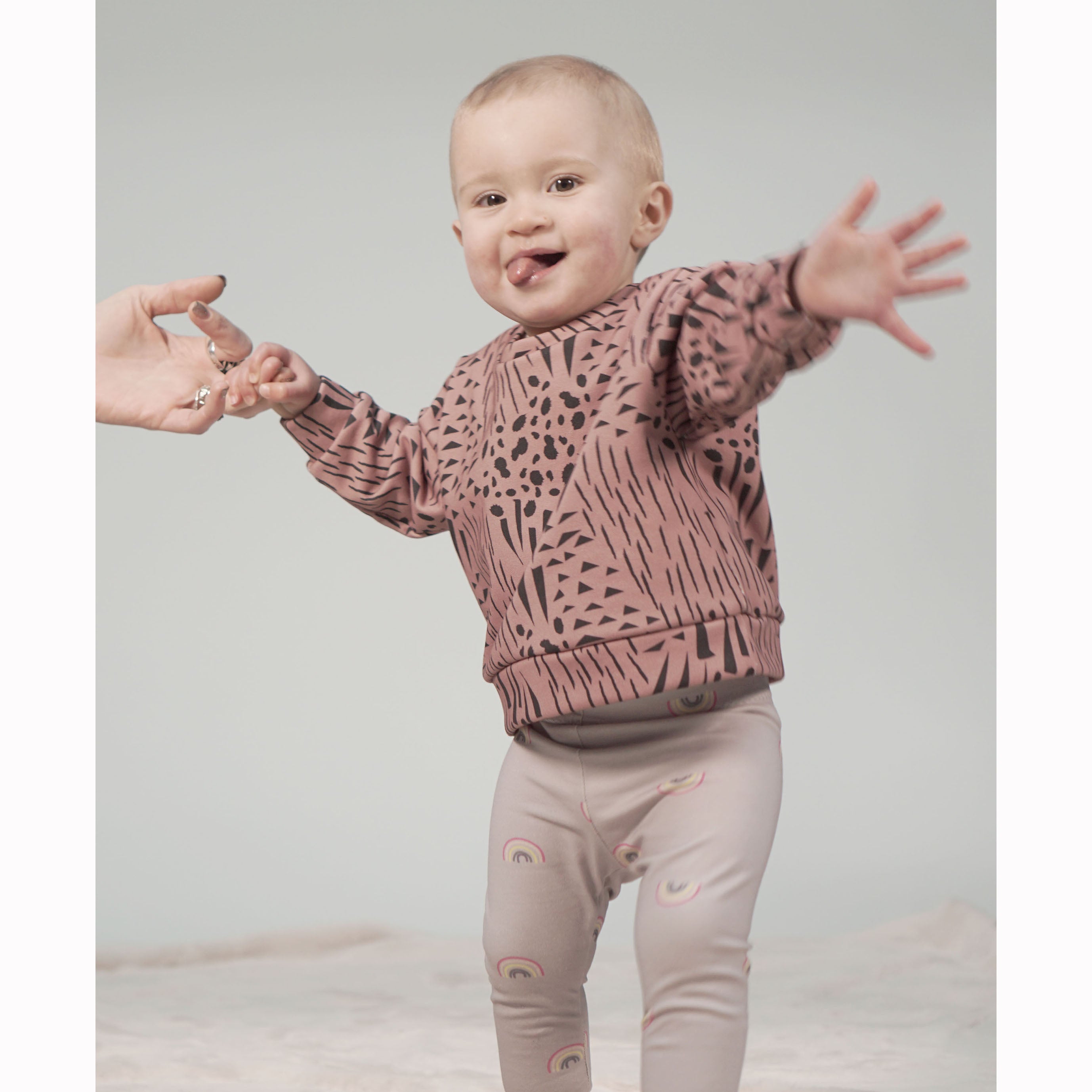 Sparrow - Baby/Toddler Sweatshirt and Dress PDF Sewing Pattern 0-24 months