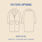 Cocoon Coat sewing pattern