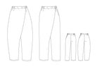 Pantalon asymétrique Elvis