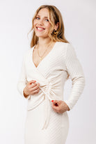 EEDIT drawstring knit top & dress