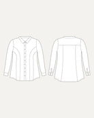 Cashmerette Harrison Shirt PDF pattern
