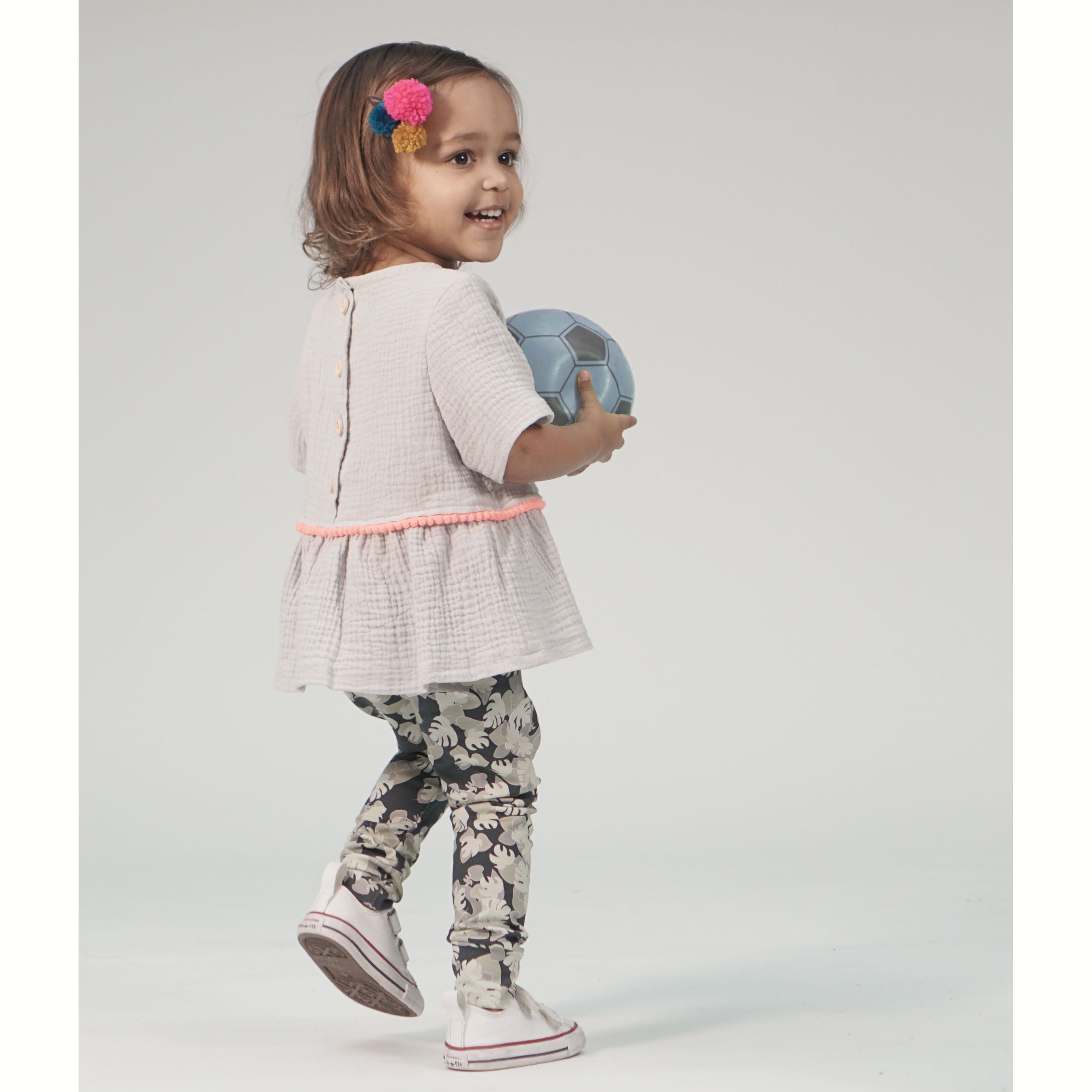 Kids Woven Tunic & Dress PDF Sewing Pattern, Girls aged 1-11 years