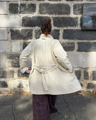 JK001 - Veste oversized avec manches raglan et ''gun flap''